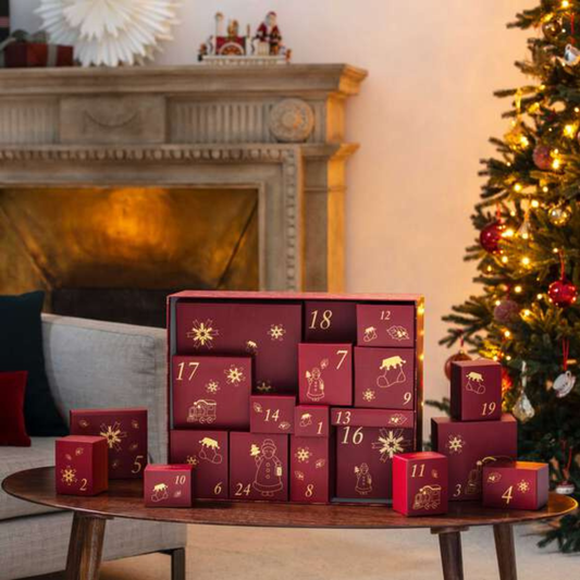 Caixa com 24 louças de porcelana premium