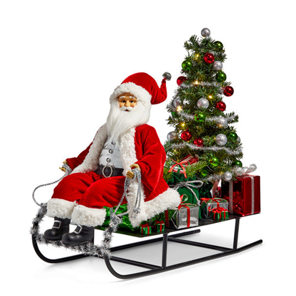 Papai Noel Com Trenó Presentes