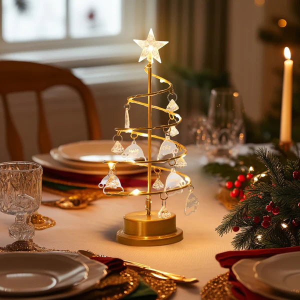 Árvore de Natal Personalizável 46cm – até 6 nomes